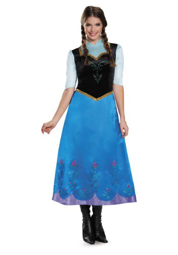Frozen Traveling Anna Deluxe Costume