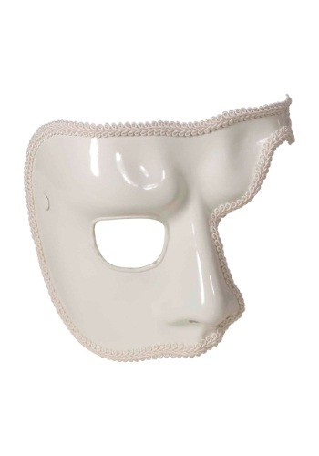 Adult White Phantom Mask
