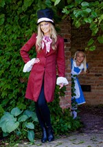 Deluxe Women's Mad Hatter Costume Alt 1