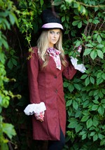 Deluxe Women's Mad Hatter Costume Alt 2