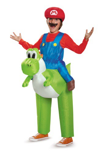 Mario Riding Yoshi Child Costume