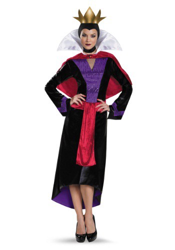 Womens Deluxe Evil Queen Costume