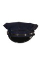 Adult Deluxe 8 pt. Navy Blue Police Hat