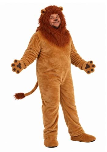 Adult Plus Size Deluxe Lion Costume upd