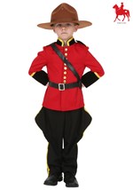 Toddler Canadian Mountie Costume Logo Update