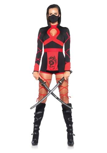 Womens Dragon Ninja Costume-1