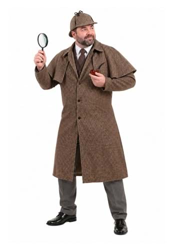 Plus Size Sherlock Holmes Costume Main 2
