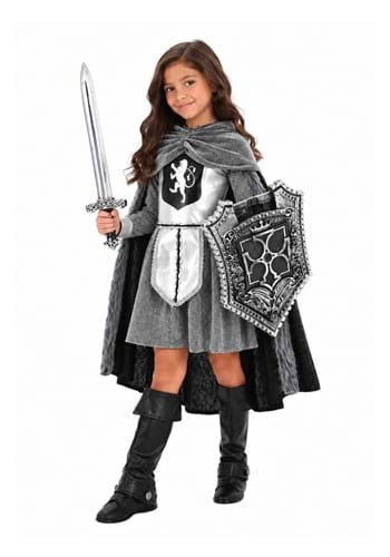 Warrior Knight Costume for Girls New Main