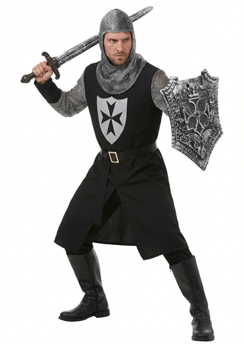 Men's Black Knight Costume update