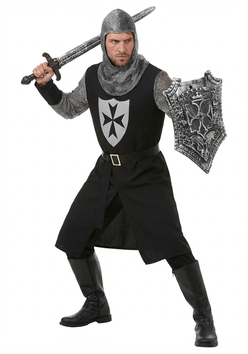 Men's Black Knight Costume update