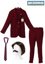 Deluxe Ron Burgundy Suit Alt 1