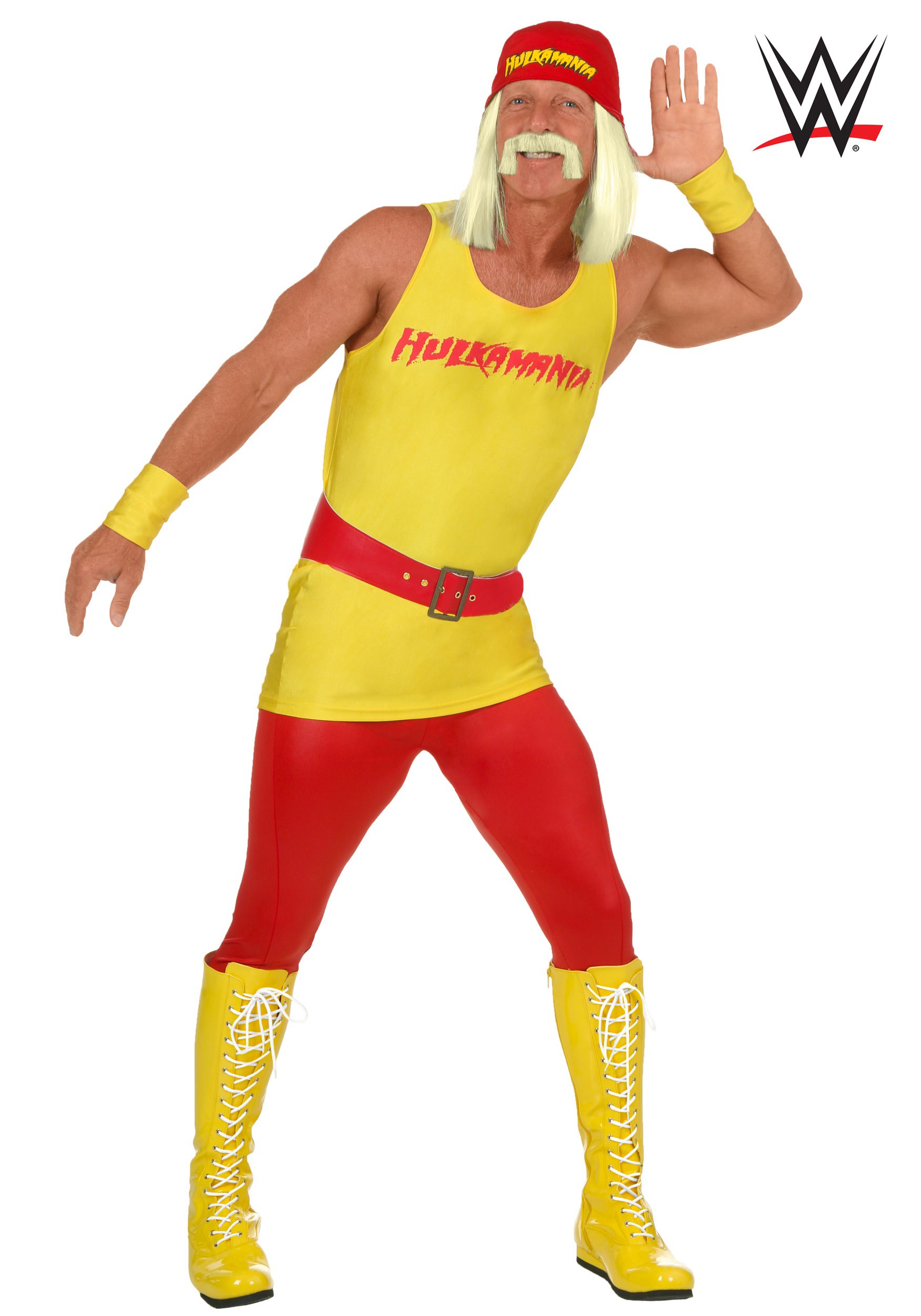 Plus Size Men's WWE Hulk Hogan Costume