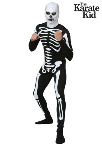 Plus Size Karate Kid Skeleton Suit-1