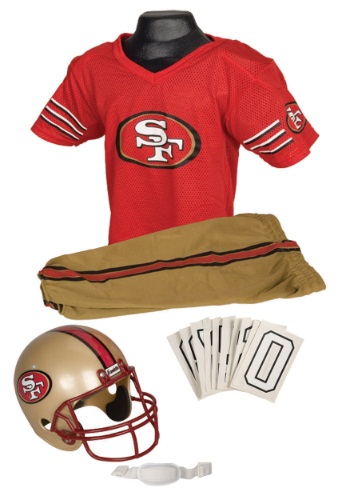 NFL 49ers Uniform Costume