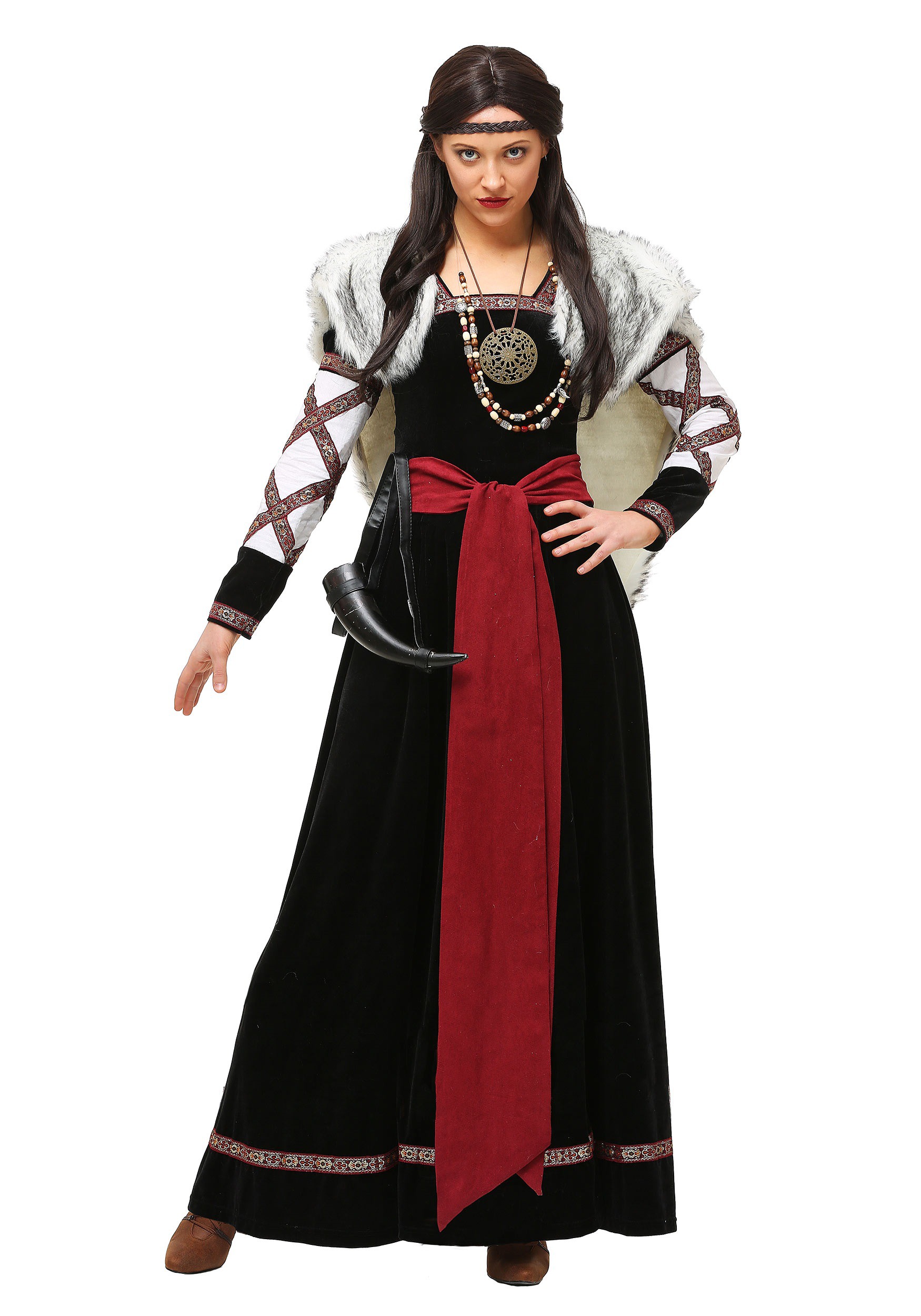 Viking Queen Womens Costume - Women Costume