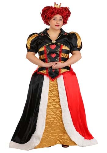 Plus Size Elite Queen of Hearts Womens Costume UPD