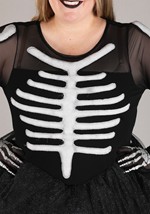 Womens Skeleton Beauty Plus Size Costume Alt 3