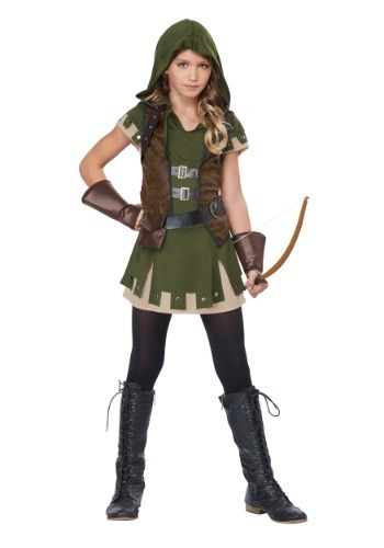 Girl's Miss Robin Hood Costume