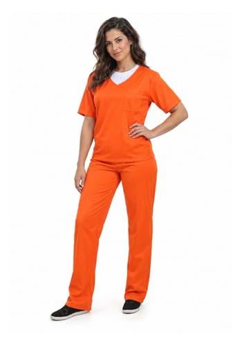 Orange Prisoner Women's Costume upd