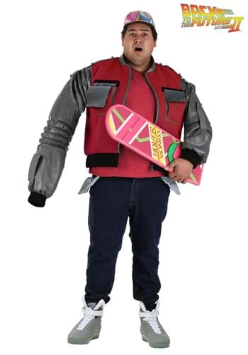 Adult Plus Size Authentic Marty McFly Jacket-update