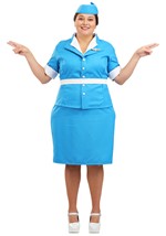 Plus Size Women's Flight Crew Costume Alt 2