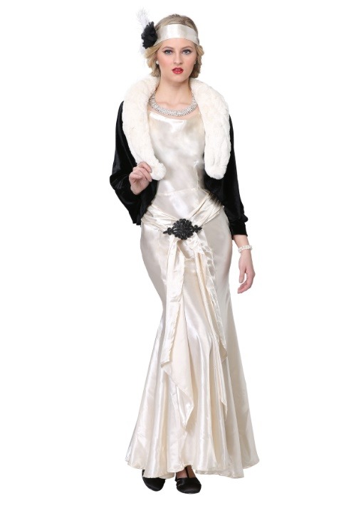 1920s Socialite Plus Size Womens Costume