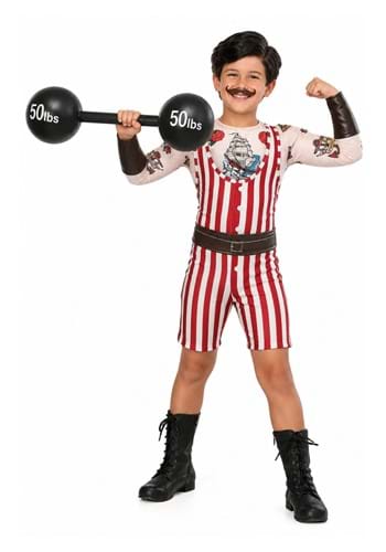 Vintage Strongman Boys Costume upd