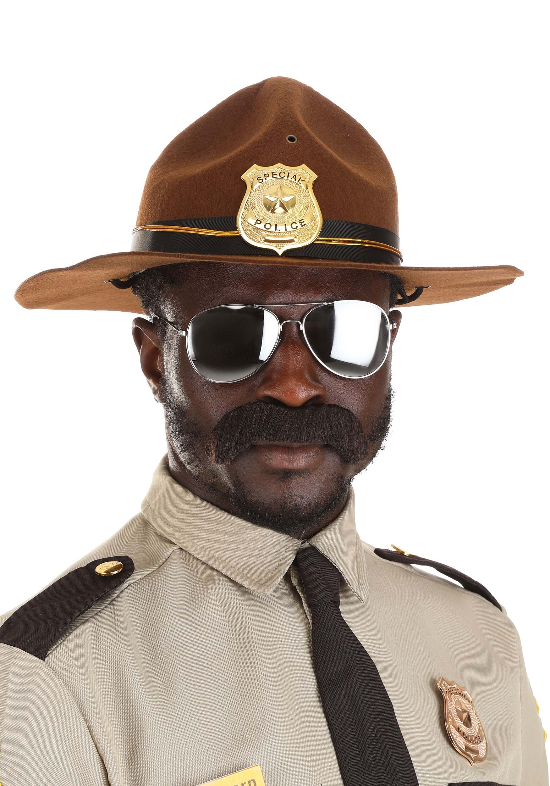 Super Troopers Adult Mustache and Sunglasses Kit Police Accessories