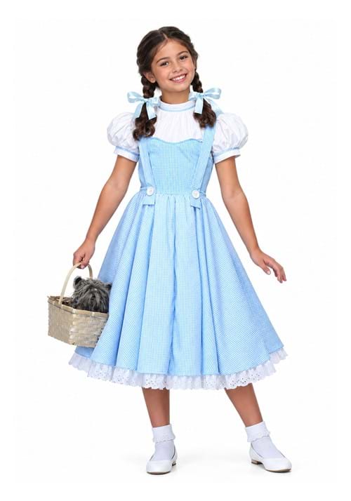 Girl's Deluxe Kansas Girl Costume Dress upd