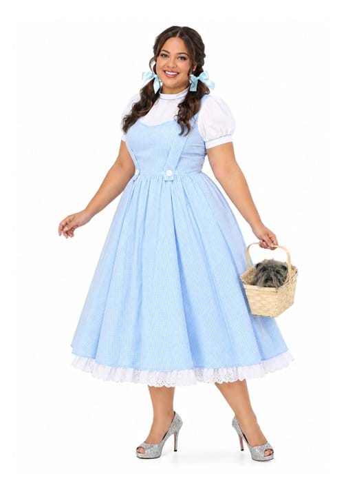 Plus Size Deluxe Kansas Girl Women's Costume upd