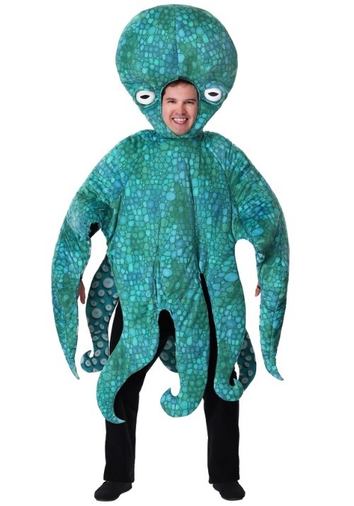 Adult Blue Octopus Costume