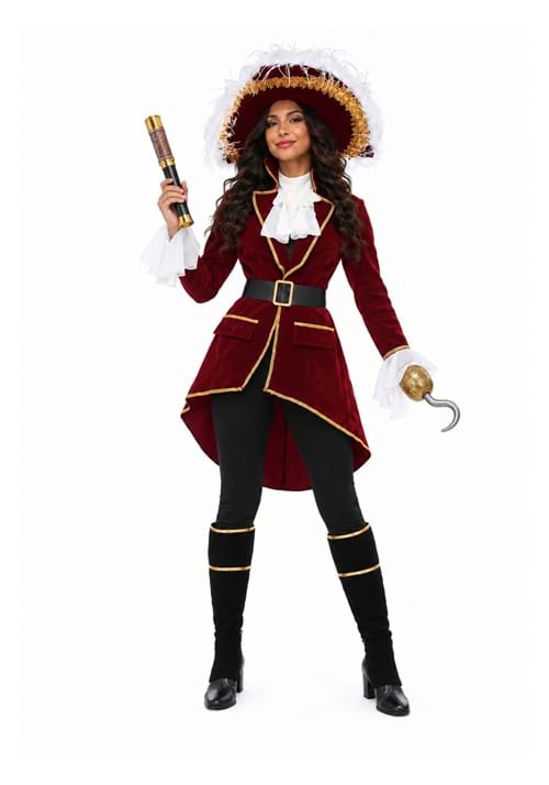 Captain Hook Womens Costume New Main