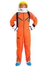 Adult Orange Astronaut Jumpsuit Costume