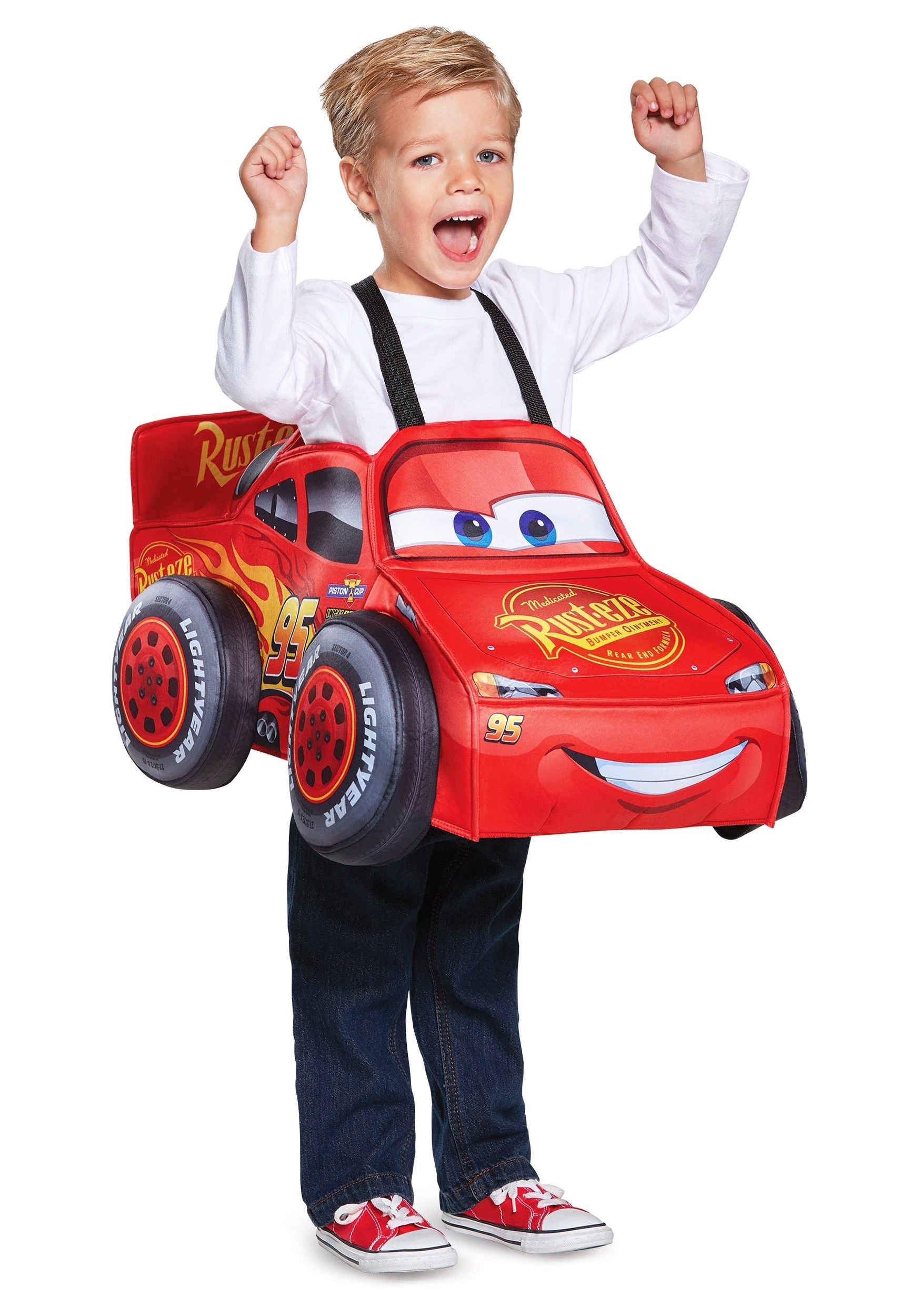 Toddler Cars Lightning McQueen 3D Costume