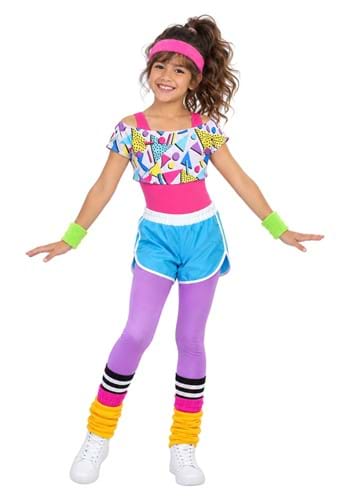Work It Out Girls 80s Costume UPD Main