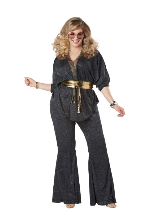 Disco Dazzler Plus Size Womens Costume