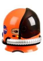 Kids Orange Astronaut Helmet Alt 1