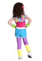 Girl's Work It Out 80's Costume Alt 1