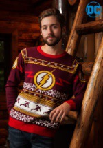 Flash Logo Mens Holiday Sweater