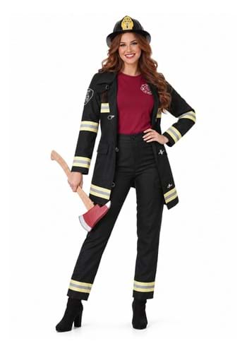 Reflective Firefighter Womens Costume New UPD 1