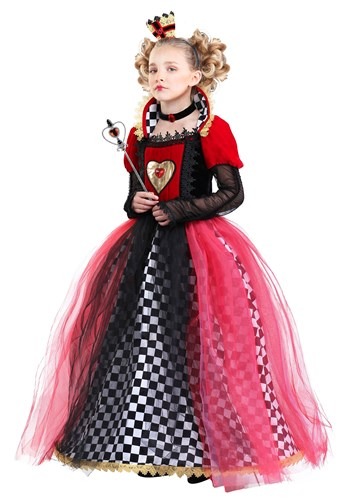 Girl's Ravishing Queen of Hearts Costume Update 1