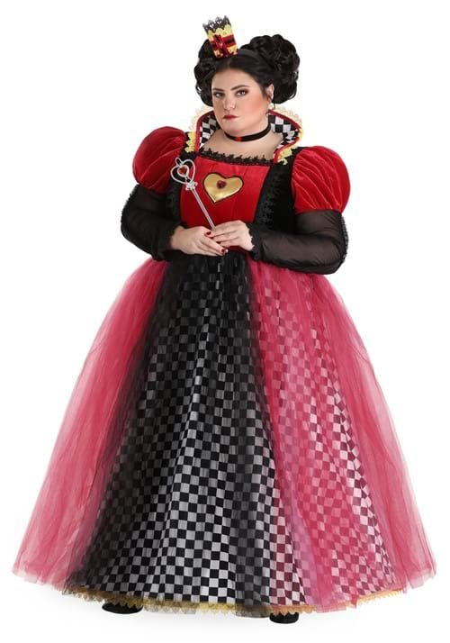 Plus Size Ravishing Queen of Hearts Costume