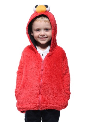 Sesame Street Elmo Faux Fur Kids Costume Hoodie