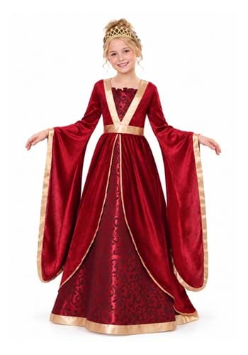 Renaissance Maiden Costume for Girls upd