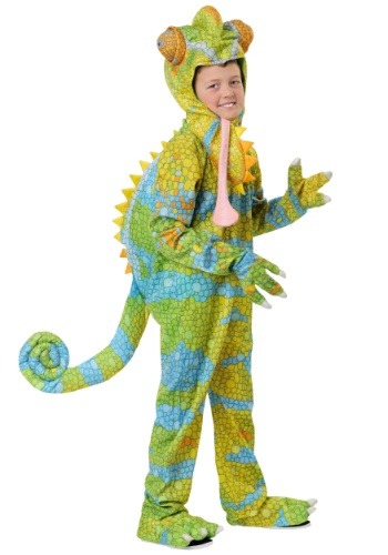 Child's Realistic Chameleon Costume