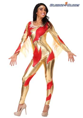 Female's Blades of Glory Fire Jumpsuit Costume Update Main