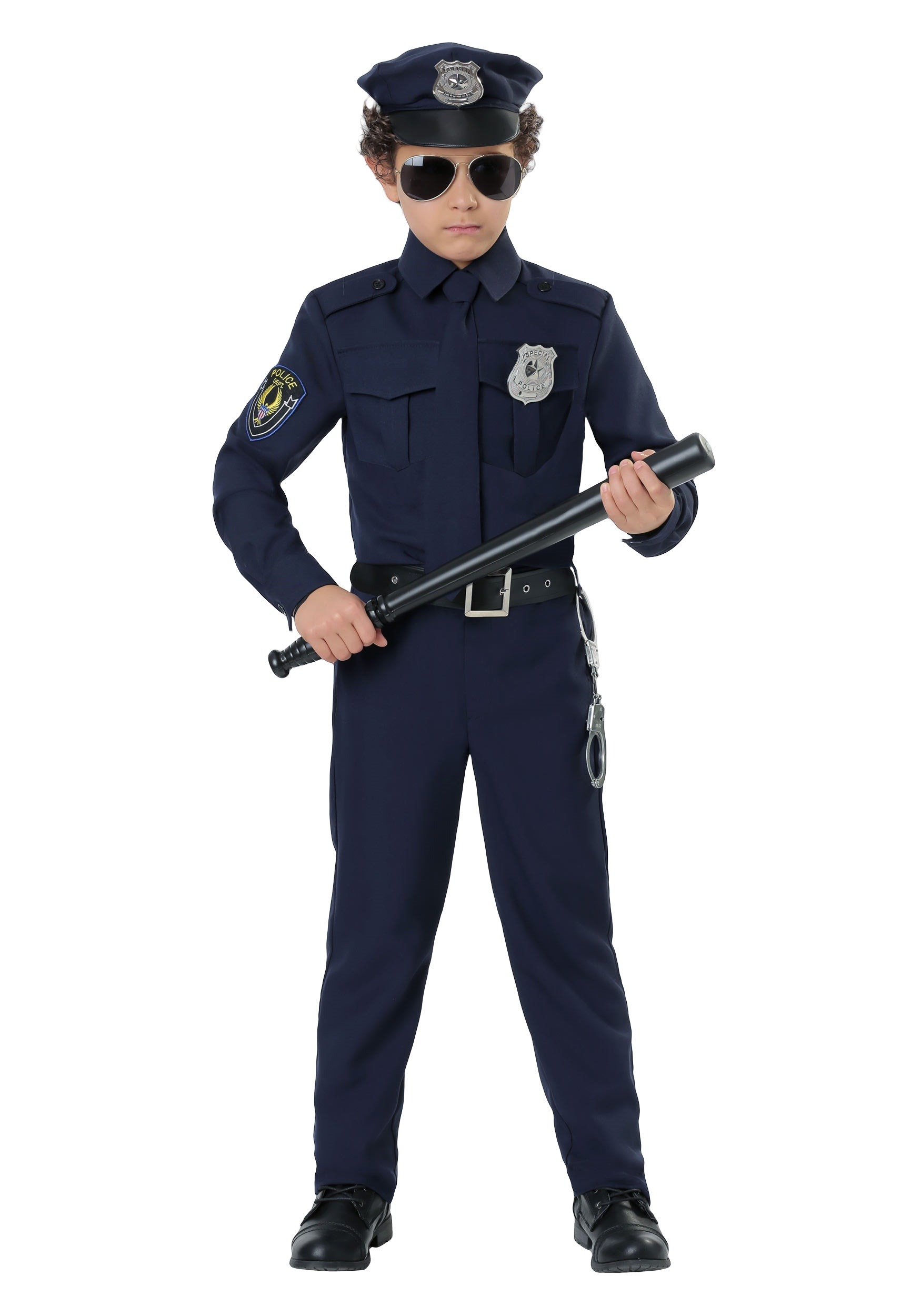 Cop Costume for Boys