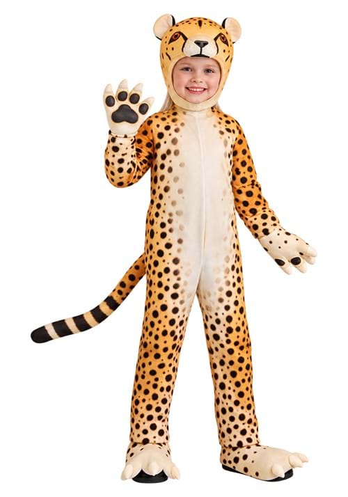 Cheerful Cheetah Kid's Costume upd