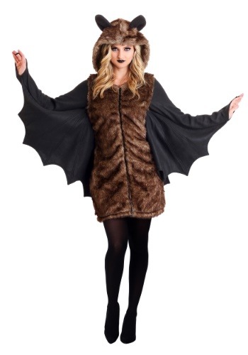 Women's Deluxe Bat Costume Main Update