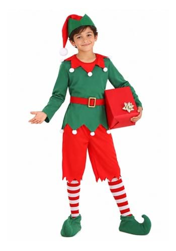 Boy's Santa's Helper Costume upd